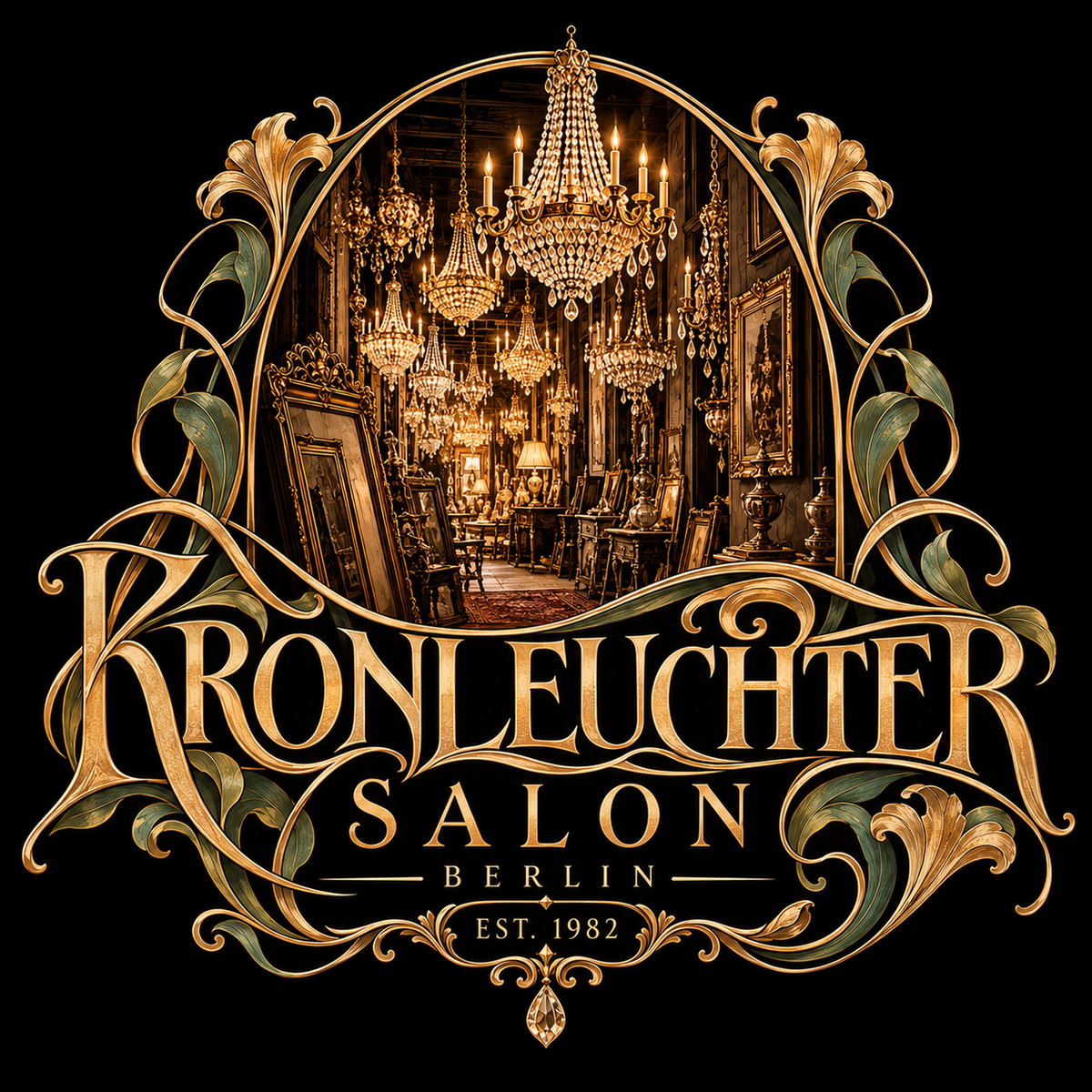 Kronleuchter Salon
